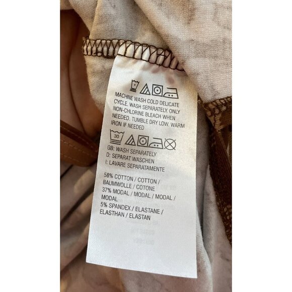 Isaac Mizrahi Live Size 2X Brown Cheetah Animal Print Open Cardigan Pockets - Picture 5 of 6